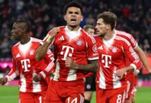 Bayern Munich Menang 3-1 atas St. Pauli, Diaz Cetak Gol Penentu di Menit 93