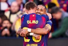 Flick Senang Raphinha Kembali, Barcelona Melaju ke Puncak Klasemen LaLiga