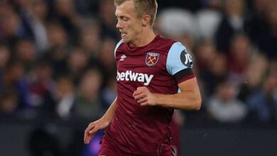 Pelatih West Ham Nuno Puji Kerja Keras Ward-Prowse dalam Latihan Tim