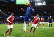 Chelsea Tahan Imbang Arsenal di Derby London Meski Bermain dengan 10 Pemain