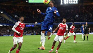 Chelsea Tahan Imbang Arsenal di Derby London Meski Bermain dengan 10 Pemain
