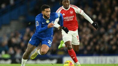 Chelsea Tahan Imbang Arsenal di Derby London Meski Caicedo Kartu Merah