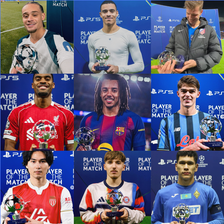Kenali 9 Pemain Terbaik UCL Matchday: Siapa Pilihan Anda?