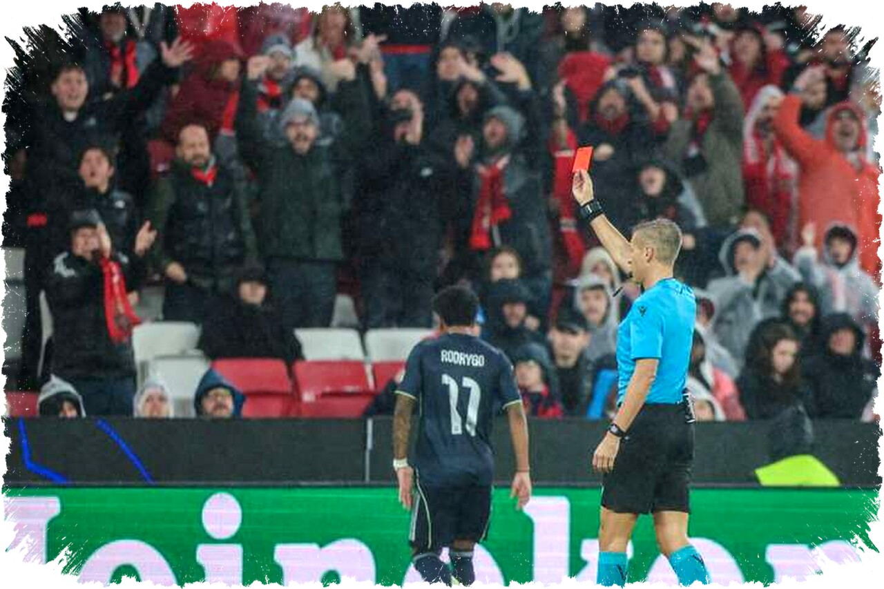 Benfica Didenda Rp700 Juta, Rodrygo Diskors Karena Hina Wasit di Laga Besar Liga Champions