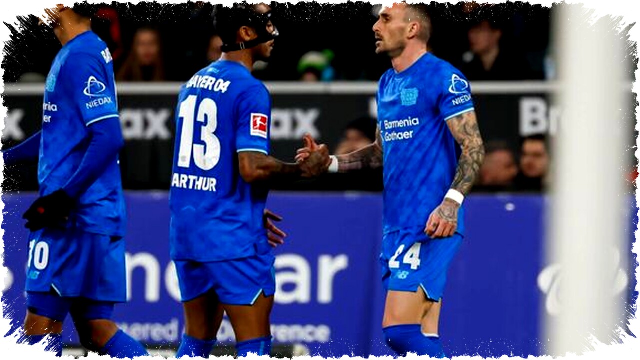 Borussia Monchengladbach vs Bayer Leverkusen Berakhir Seri, Tren Kemenangan Leverkusen Terhenti