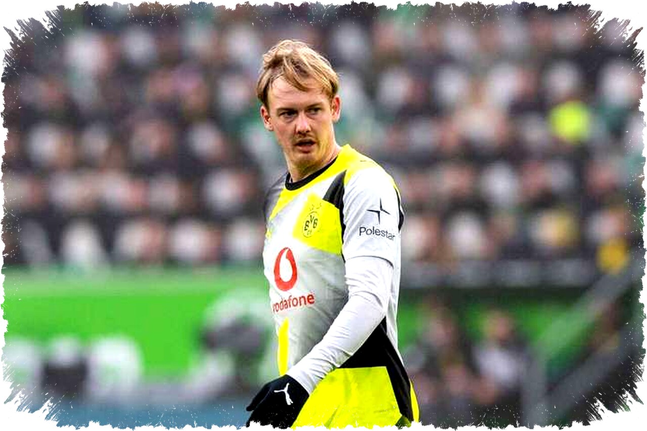 Brandt Ragu Terima Tawaran Baru Dortmund, Masa Depan di Klub Masih Belum Pasti