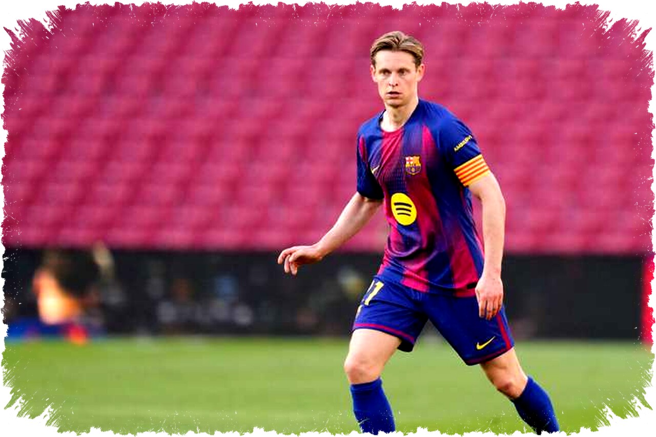 Gelandang Barcelona Frenkie de Jong Dipastikan Absen Enam Pekan karena Cedera Kaki