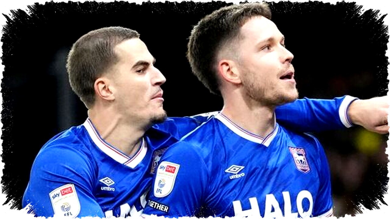 Ipswich Town Menang 2-0 atas Watford Lewat Gol Sindre Egeli dan George Hirst