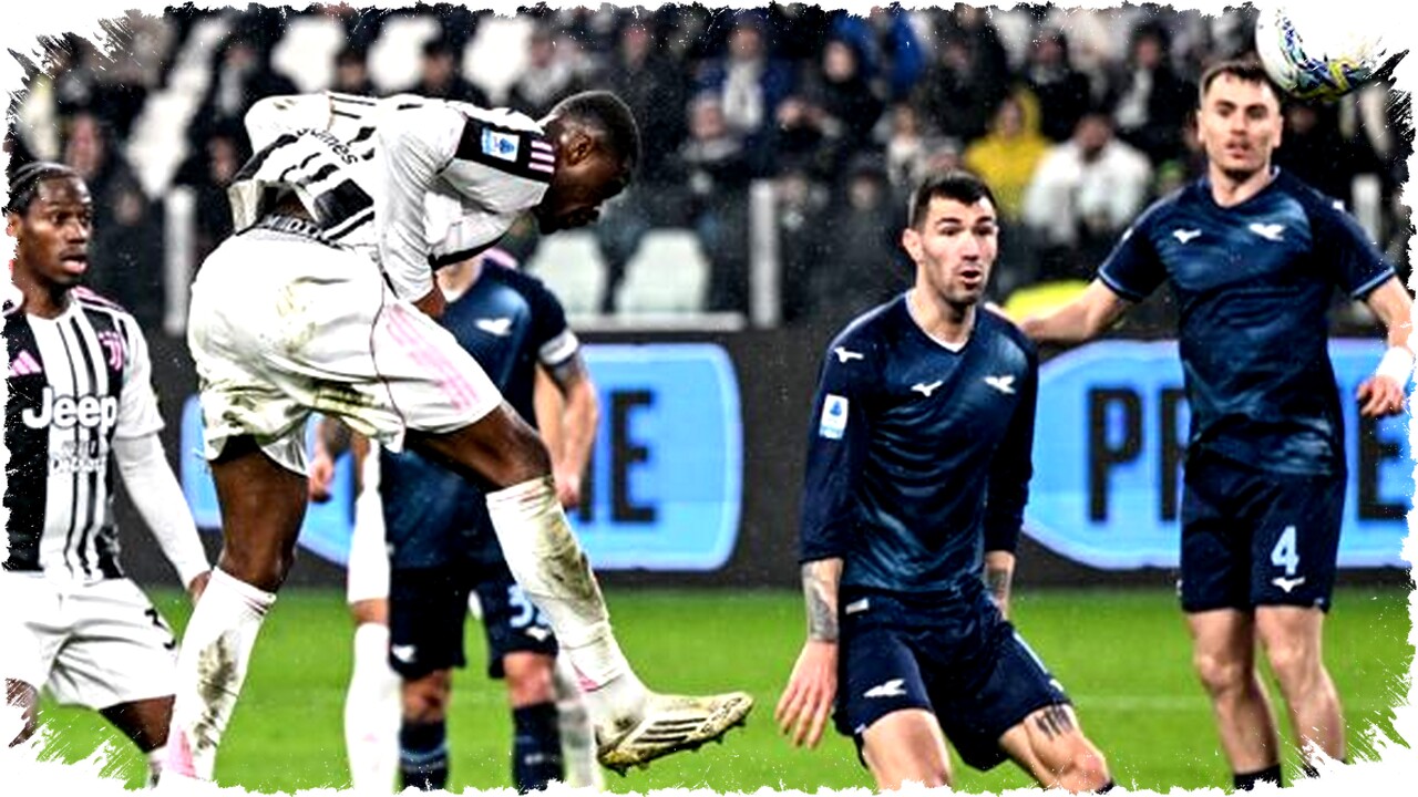 Juventus vs Lazio Berakhir Imbang, Kalulu Selamatkan Poin dengan Gol Dramatis