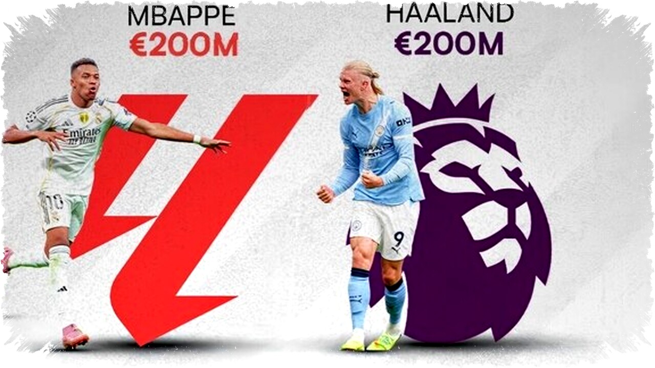 Pemain Termahal di 5 Liga Top Eropa: Mbappé & Haaland Puncaki Daftar dengan Nilai €200Juta
