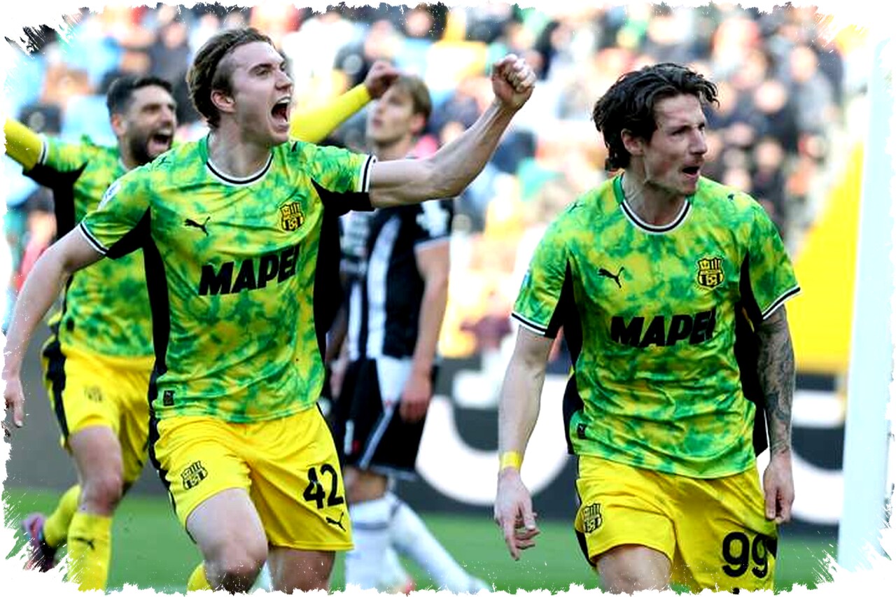 Sassuolo Bangkit dari Ketertinggalan dan Menang Atas Udinese dengan Drama Menegangkan