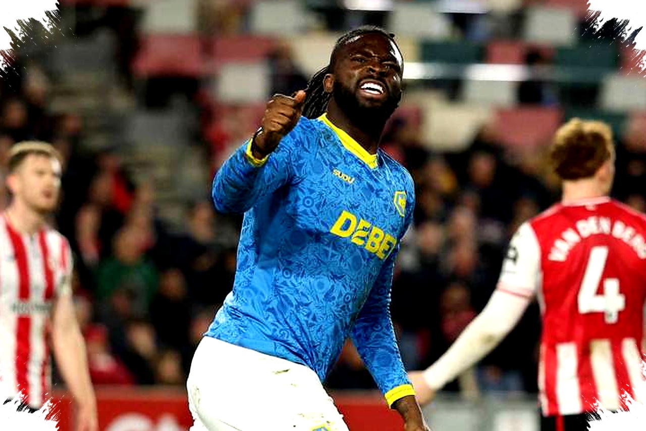 Arokodare Bersinar, Wolves Raih Hasil Imbang Dramatis Lawan Brentford