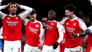 Arsenal Tundukkan Leverkusen 2-0, Eze dan Rice Jadi Kunci Lolos ke Babak Selanjutnya