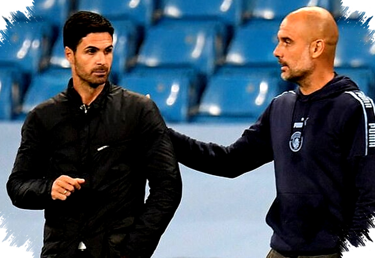 Arteta dan Pep Bertemu Lagi di Laga Panas Arsenal vs Manchester City yang Dinantikan Fans