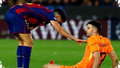 Barcelona Lega, Eric dan Gavi Garcia Bebas Cedera Parah setelah Benturan di Lapangan