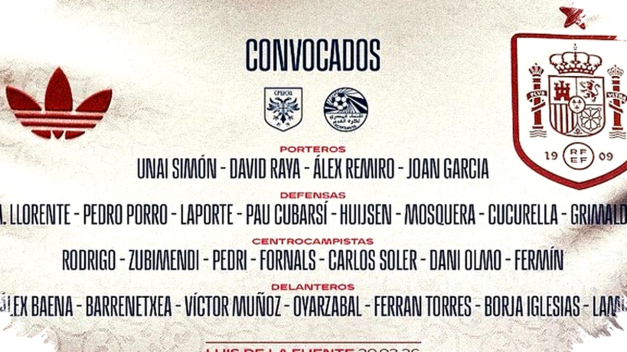 Daftar Skuad Spanyol: Pemain Muda Barca Jadi Andalan Utama Timnas