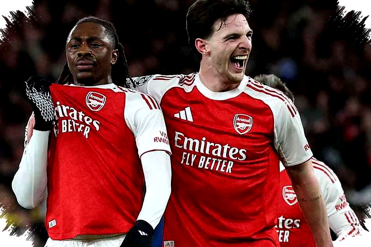 Eze dan Rice Bersinar, Arsenal Melaju Lancar ke Perempat Final Lawan Bayer Leverkusen