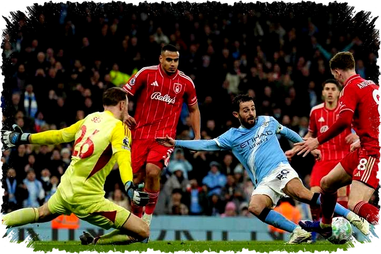 Hasil Imbang Forest Gagalkan Peluang Man City Raih Gelar Liga yang Ketat