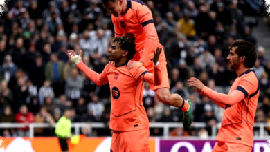 Newcastle vs Barcelona Imbang 1-1, Yamal Penalti Akhir Gagalkan Gol Barnes