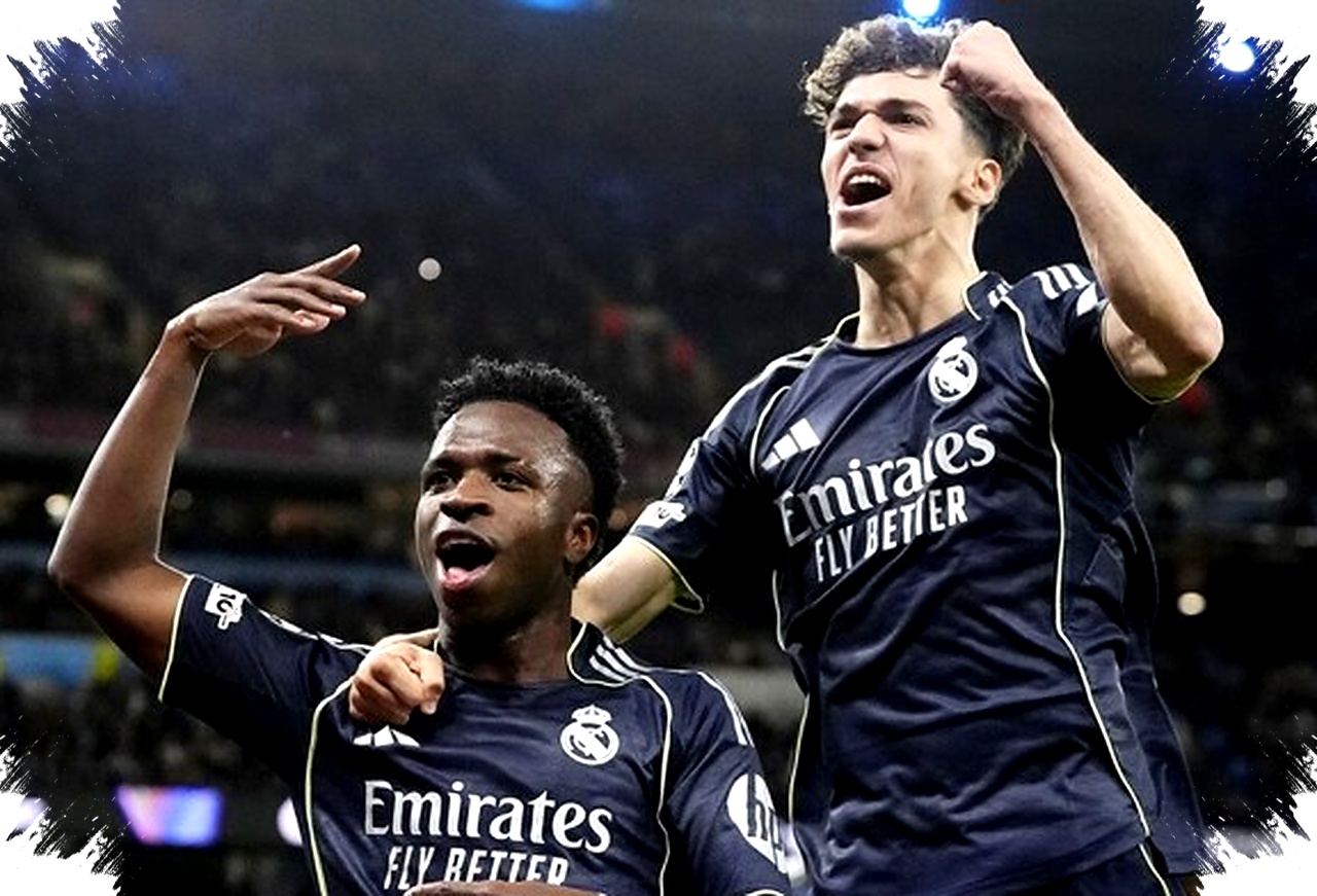 Real Madrid Kalahkan Man City 2-1, Vini Jr Cetak Dua Gol, Bernardo Silva Diusir