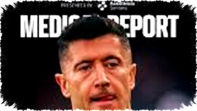 Striker Lewandowski Absen Hadapi Atlético Madrid Akibat Fraktur Rongga Mata Kiri