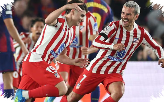 Atletico Hantam Barca Dua Gol, PSG Tampil Dominan di Kandang Liverpool