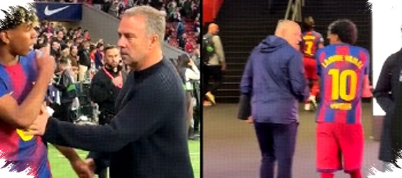 Flick Tak Gubris Reaksi Marah Yamal, Barca Menang tapi Ada Keretakan Emosi