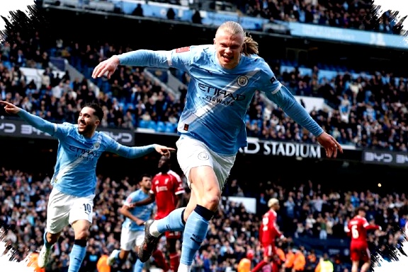 Haaland Tiga Gol, City Hancurkan Liverpool 4-0 dan Melaju ke Semifinal FA Cup