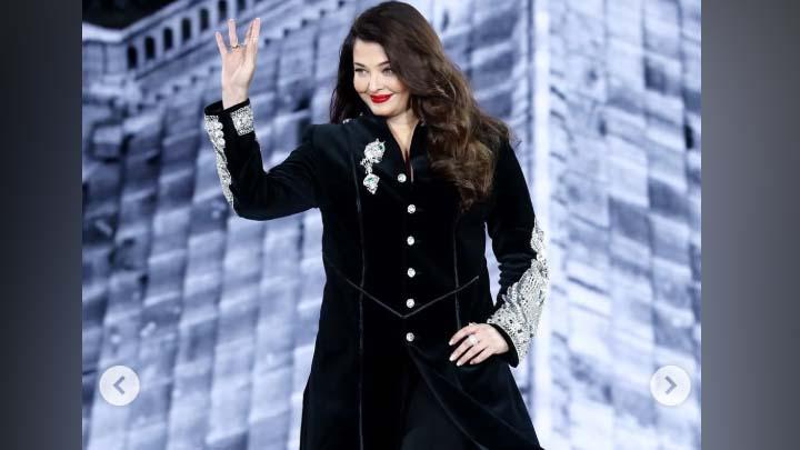 Aishwarya Rai Turns Heads in Paris With Classy Style and Striking Red Lipstick