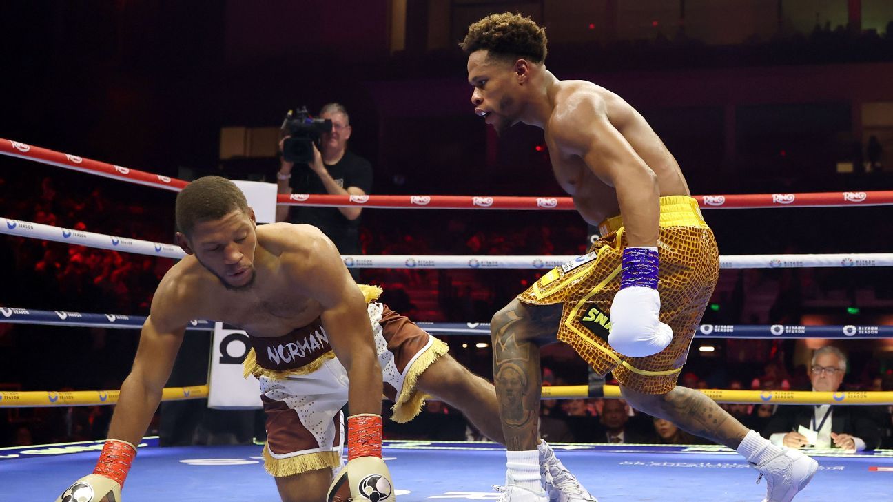Haney Dominates Norman to Secure WBO Welterweight Championship in Decisive Victory