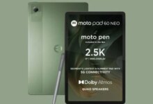 Motorola Motopad 60 Neo Tablet Enhances Comfort for Work and Study Sessions
