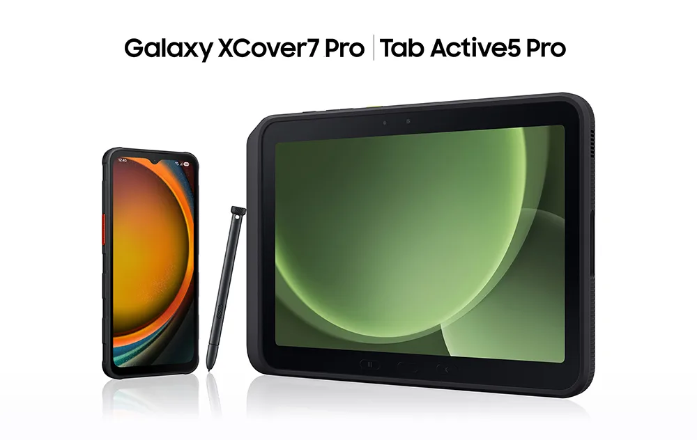 Samsung Galaxy XCover7 Pro and Tab Active5 Pro Officially Launched with Rugged Features
