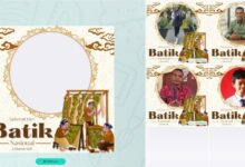 9 Best Twibbon Links for National Batik Day to Enhance Your WA and Instagram Stories