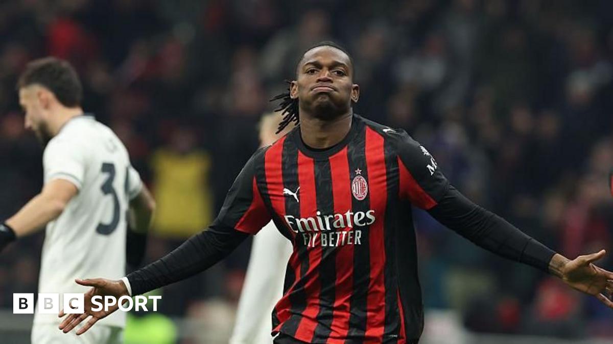 AC Milan Edges Lazio 1-0 as Rafael Leao’s Goal Puts Rossoneri Atop Serie A Standings