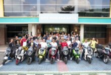Alva Owners Club Promotes Electric Motorcycles with Jakarta-Bali Touring Campaign