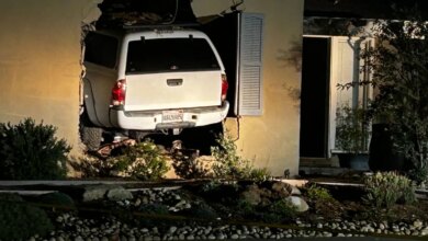 Authorities Probe Residential Fire and Vehicle Collision Incident in Bay Park Neighborhood