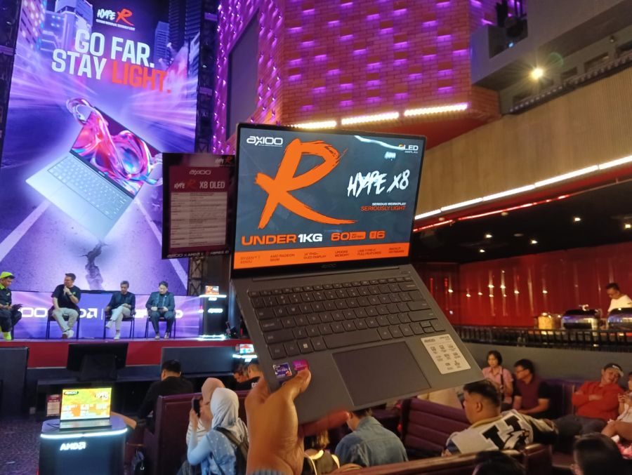 Axioo Hype R X8 OLED Launches: Slim Ryzen 7 Laptop Priced Around Rp8 Million