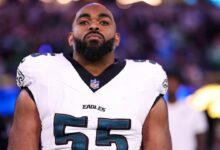 Brandon Graham Shifts to Defensive Tackle Following Jalen Carter’s Absence in Lineup