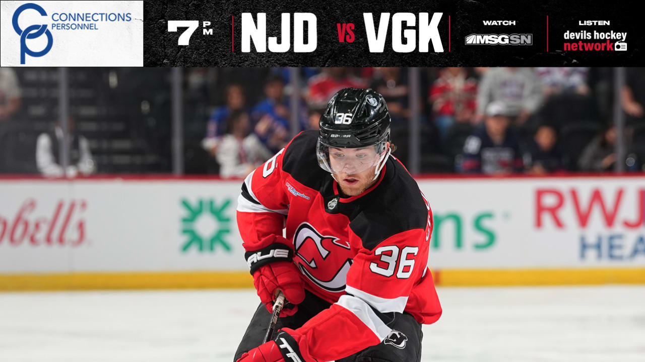 Crookshank Debuts as Devils Conclude Homestand with Game Against Vegas | Preview