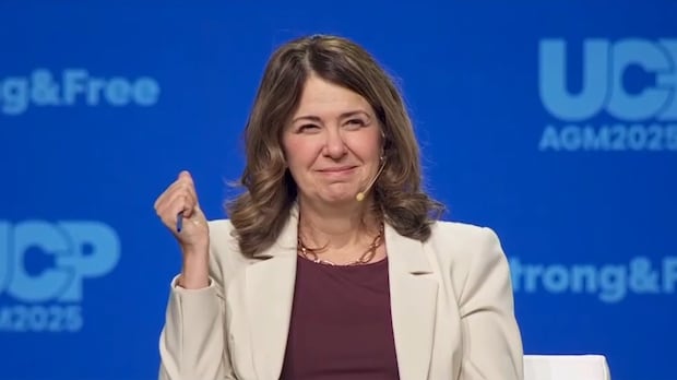 Danielle Smith and Alberta Separatists Convene Inside UCP Tent in Political Gathering