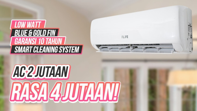 Efficient AC Flife Low Watt FC00 Series with 10-Year Warranty and Easy Self-Cleaning Feature
