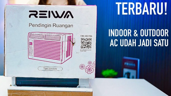 Energy-Efficient AC Window Reiwa: Save 370W Electricity, Easy DIY Installation