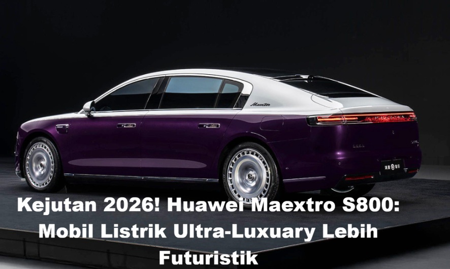 Experience Ultra-Luxury and Futuristic Tech with the New Huawei Maextro S80 Featuring 8K Video and AI