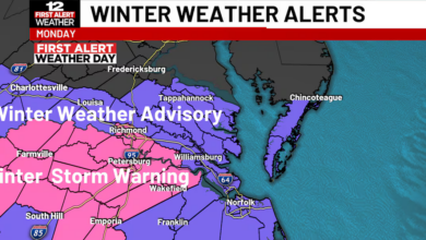 First Alert Weather Day Declared for Monday Due to Significant Snowfall Expected