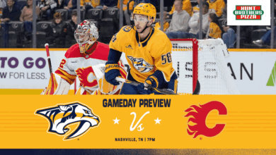 Game Day Preview: Flames vs. Predators Clash Set for December 2 Showdown
