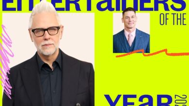 John Cena Honors James Gunn in Entertainment Weekly's Entertainers of the Year Awards