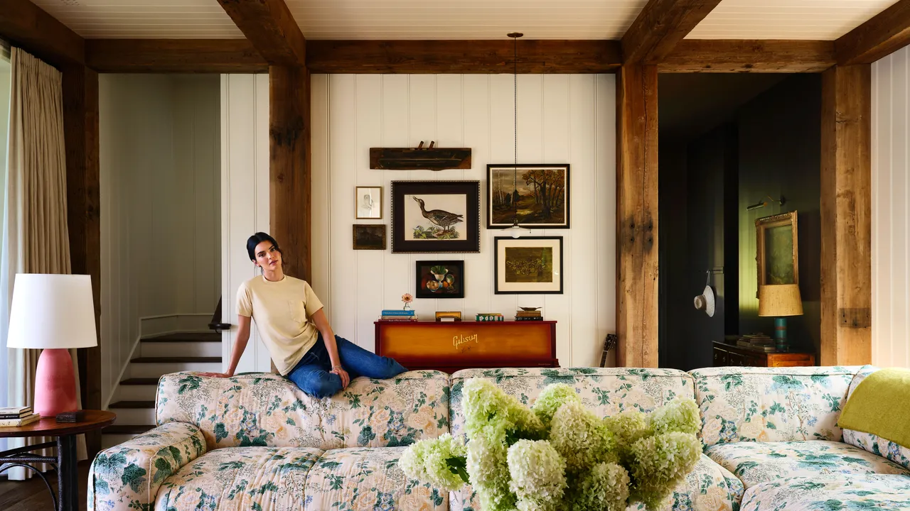 Kendall Jenner Embraces Colorful Florals and Graphic Patterns During Mountain Retreat