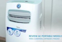 Midea PF-02 Portable AC Features Gold Fin Technology for Easy Mobility and Cooling Efficiency