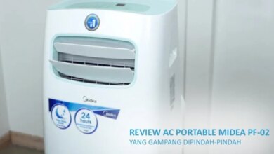 Midea PF-02 Portable AC Features Gold Fin Technology for Easy Mobility and Cooling Efficiency