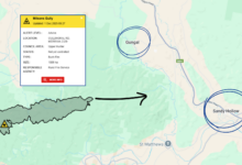 Milsons Gully Fire Advances Eastward as Authorities Monitor Ongoing Threat